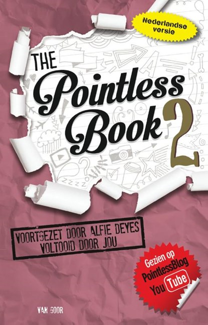 The pointless Book 2, Alfie Deyes - Paperback - 9789000347865
