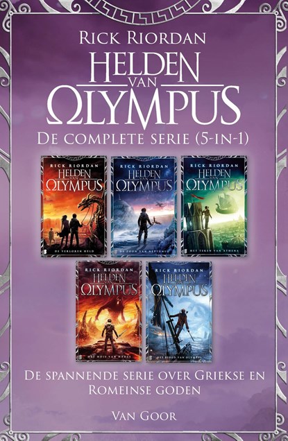 De helden van Olympus - De complete serie (5-in-1), Rick Riordan - Ebook - 9789000353040