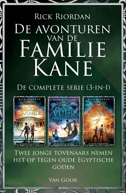 De avonturen van de familie Kane – De complete serie (3-in-1), Rick Riordan - Ebook - 9789000353057