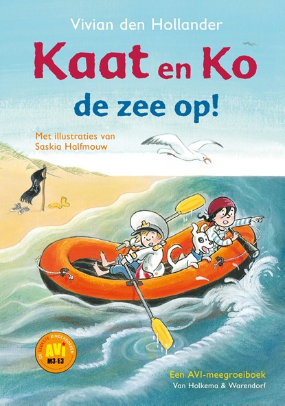 Kaat en Ko de zee op!, Vivian den Hollander - Ebook - 9789000354054