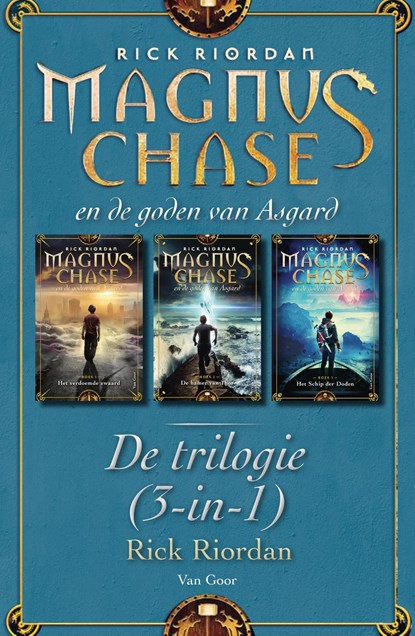 Magnus Chase en de goden van Asgard - De trilogie, Rick Riordan - Ebook - 9789000362745