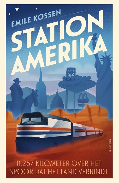 Station Amerika, Emile Kossen - Ebook - 9789000374427