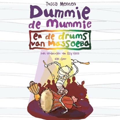 Dummie de mummie en de drums van Massoeba, Tosca Menten - Luisterboek MP3 - 9789000374465