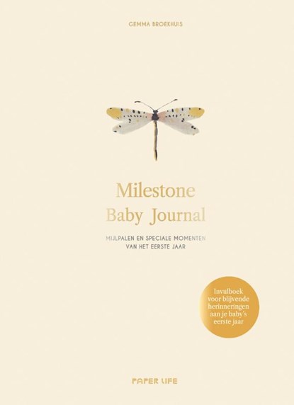 Milestone Baby Journal, Gemma Broekhuis - Gebonden - 9789000375813