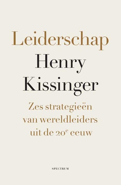 Leiderschap, Henry Kissinger - Paperback - 9789000379460