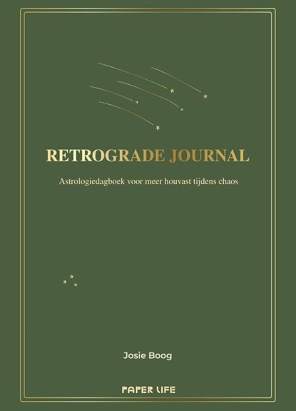 Retrograde journal, Josie Boog - Gebonden - 9789000382545