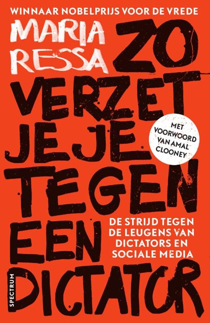 Zo verzet je je tegen een dictator, Maria Ressa - Paperback - 9789000382996