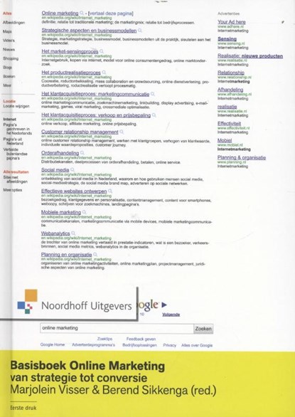 Basisboek online marketing, Marjolein Visser ; Berend Sikkenga - Gebonden - 9789001788728