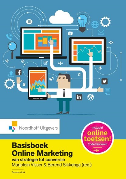 Basisboek online marketing, Marjolein Visser ; Berend Sikkenga - Gebonden - 9789001850951