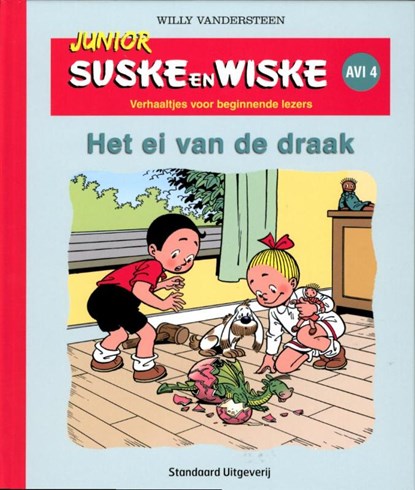 Junior Suske en Wiske Het ei van de draak, VANDERSTEEN, Willy / Oudheusden , Pieter van - Gebonden - 9789002238703