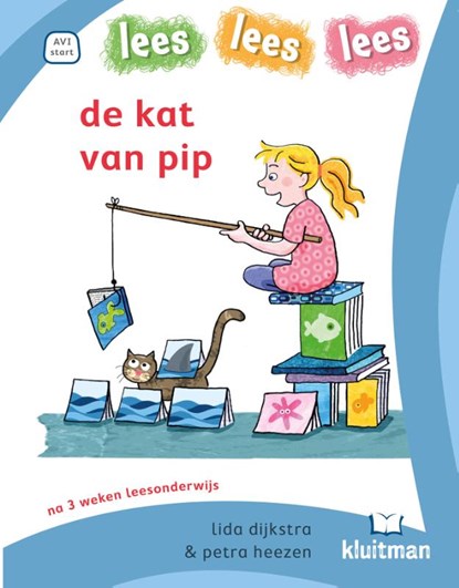 de kat van pip, Lida Dijkstra - Gebonden - 9789020618525