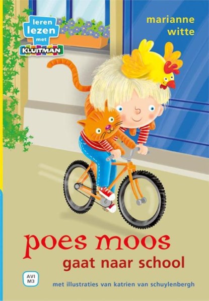 Poes Moos gaat naar school, Marianne Witte - Gebonden - 9789020678093