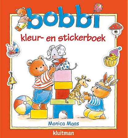 Bobbi kleur- en stickerboek, Monica Maas - Paperback - 9789020684940