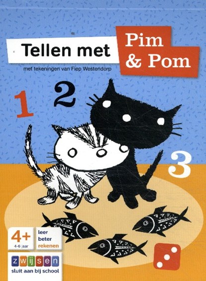 Tellen met Pim en Pom, Fiep Westendorp - Paperback - 9789021423517