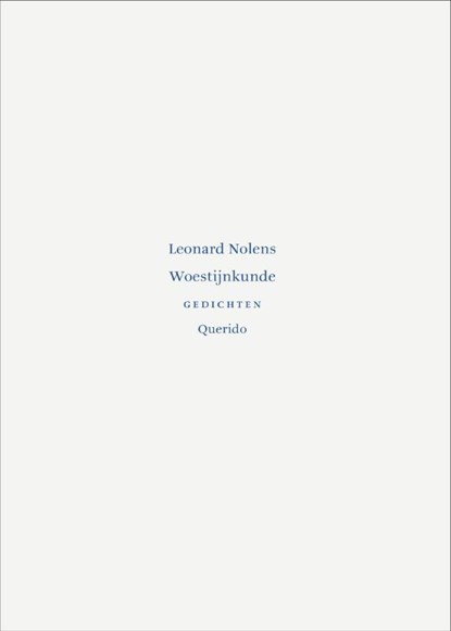Woestijnkunde, Leonard Nolens - Paperback - 9789021435046
