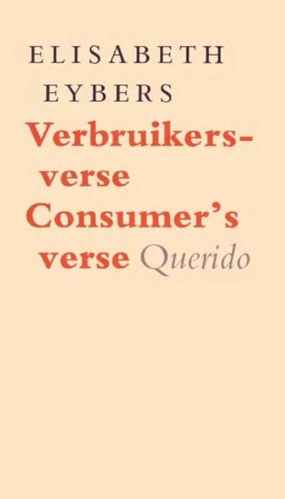 Verbruikersverse, consumer's verse, Elisabeth Eybers - Ebook - 9789021448640