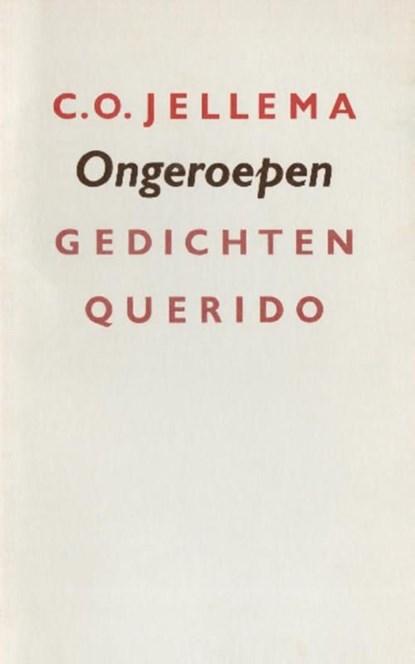 Ongeroepen, C.O. Jellema - Ebook - 9789021449012