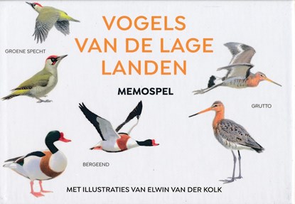 Vogels van de Lage Landen memospel, Elwin van der Kolk - Losbladig - 9789021583303