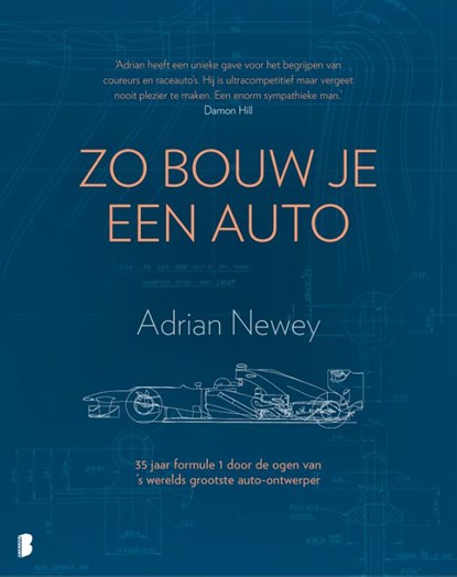 Zo bouw je een auto, Adrian Newey - Gebonden - 9789022584286