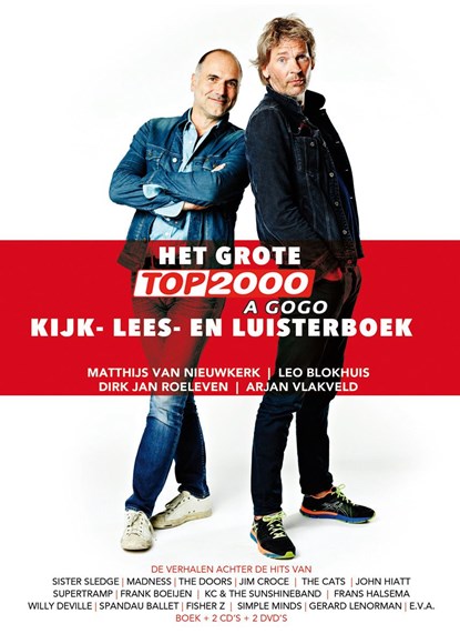 Het grote top 2000 a Gogo kijk-, lees- en luisterboek, Leo Blokhuis - Ebook - 9789023497653