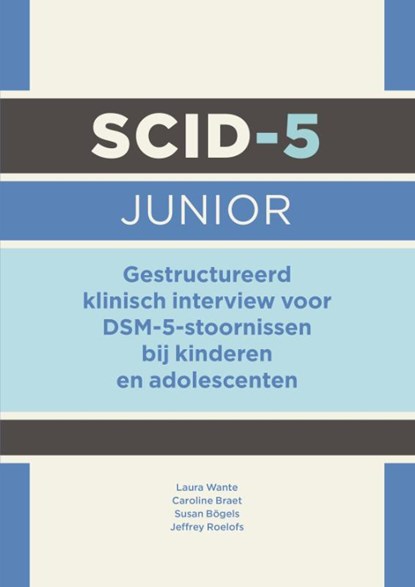 SCID-5 Junior, American Psychiatric Association - Paperback - 9789024431533