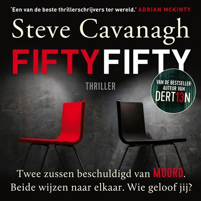 Fiftyfifty, Steve Cavanagh - Luisterboek MP3 - 9789024591442