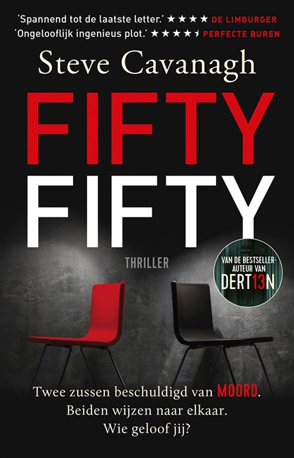 Fiftyfifty, Steve Cavanagh - Paperback - 9789024595051