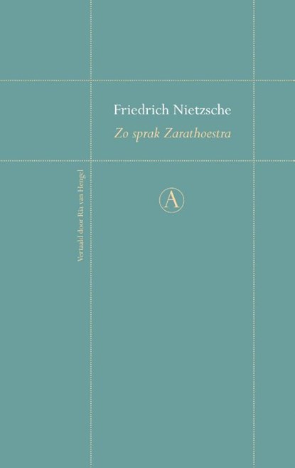 Zo sprak Zarathoestra, Friedrich Nietzsche - Gebonden - 9789025301330