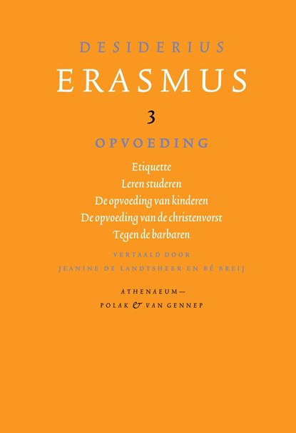 Opvoeding, Desiderius Erasmus - Ebook - 9789025307844