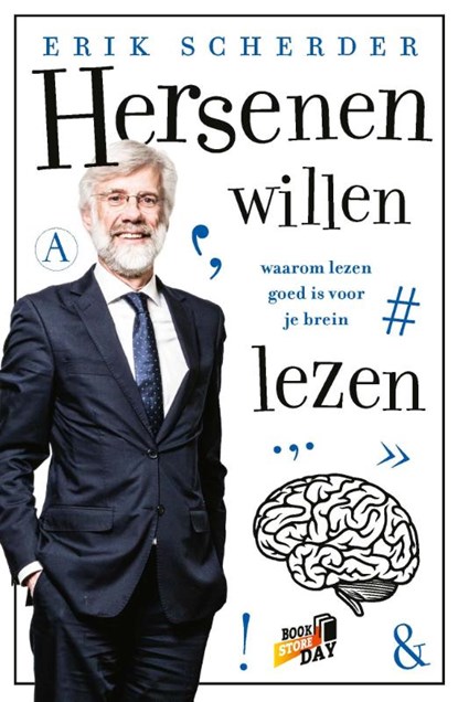Hersenen willen lezen, Erik Scherder - Paperback - 9789025308445