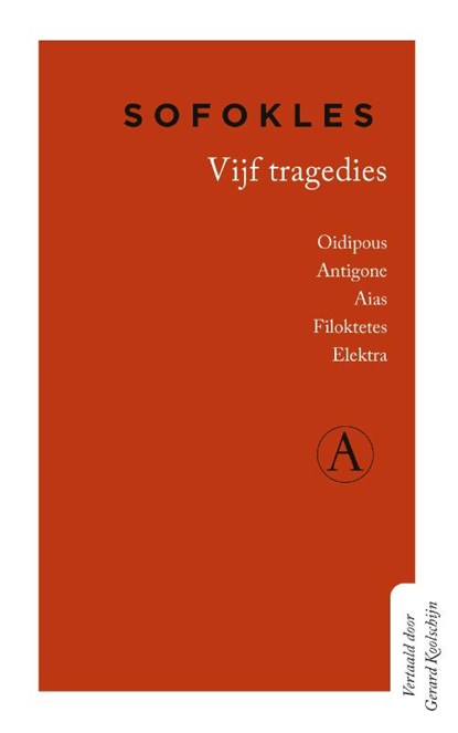 Vijf tragedies, Sofokles - Gebonden - 9789025312091
