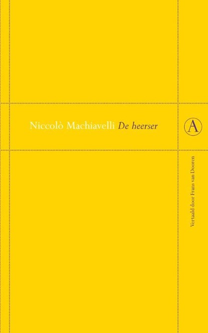 De heerser, Niccolò Machiavelli - Ebook - 9789025365004