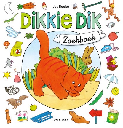 Dikkie Dik zoekboek, Jet Boeke - Gebonden - 9789025774127