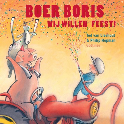 Boer Boris, wij willen feest!, Ted van Lieshout - Luisterboek MP3 - 9789025777548