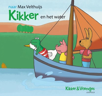 Kikker en het water, Max Velthuijs ; A.Film - Gebonden - 9789025856038