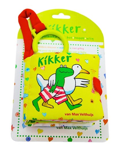 Kikker babyspeelboekje, Max Velthuijs - Paperback - 9789025864224