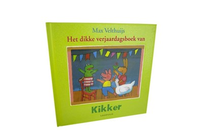 Het dikke verjaardagsboek van Kikker, Max Velthuijs - Gebonden - 9789025865139