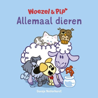 Allemaal dieren, Guusje Nederhorst - Gebonden - 9789025866662