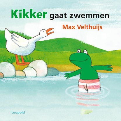 Kikker gaat zwemmen, Max Velthuijs - Gebonden - 9789025877569