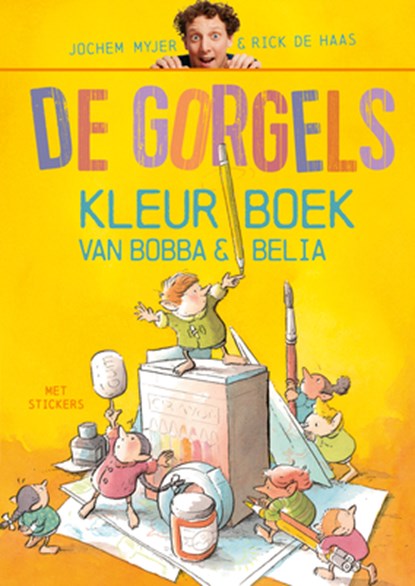 De Gorgels Kleurboek van Bobba & Belia, Jochem Myjer - Paperback - 9789025880385