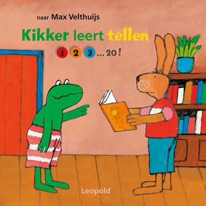 Kikker leert tellen, Max Velthuijs - Gebonden - 9789025886059