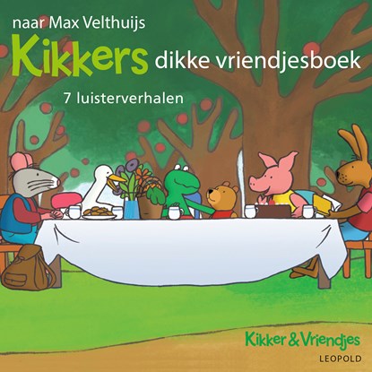 Kikkers dikke vriendjesboek, Max Velthuijs - Luisterboek MP3 - 9789025886875