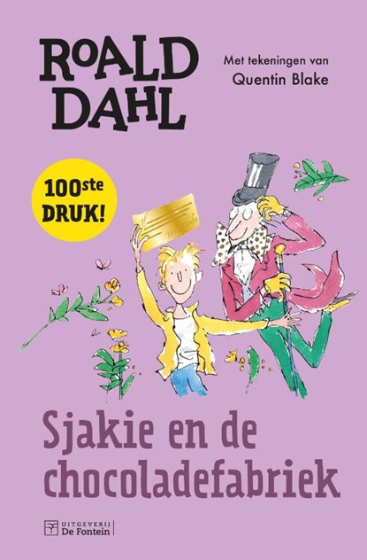 Sjakie en de chocoladefabriek, Roald Dahl - Gebonden - 9789026154492
