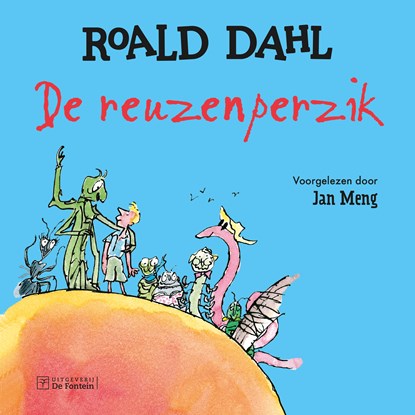 De reuzenperzik, Roald Dahl - Luisterboek MP3 - 9789026158636