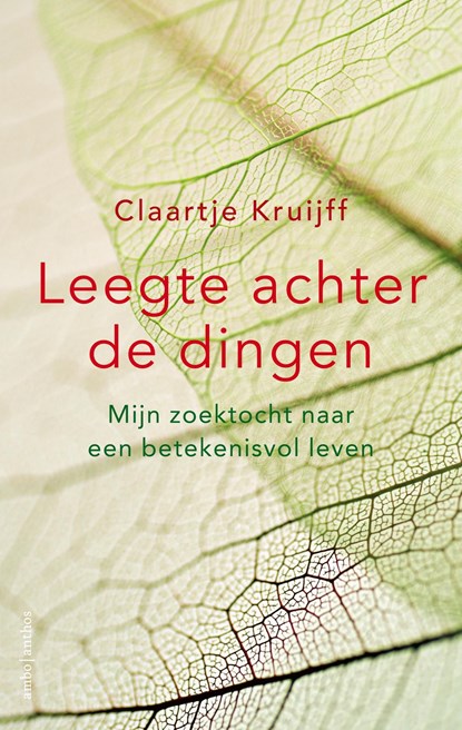 Leegte achter de dingen, Claartje Kruijff - Ebook - 9789026332760