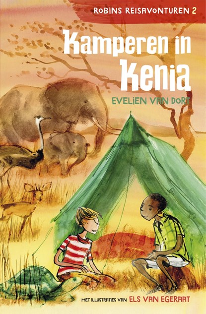Kamperen in Kenia, Evelien van Dort - Ebook - 9789026622885