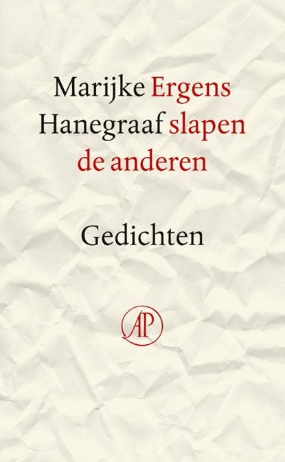 Ergens slapen de anderen, Marijke Hanegraaf - Paperback - 9789029509930