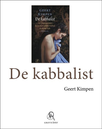 De kabbalist - grote letter, Geert Kimpen - Paperback - 9789029580069