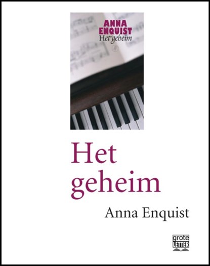 Het geheim - grote letter, Anna Enquist - Paperback - 9789029583985