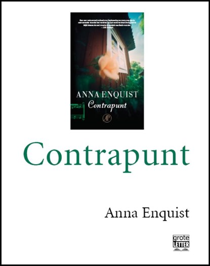 Contrapunt - grote letter, Anna Enquist - Paperback - 9789029584760